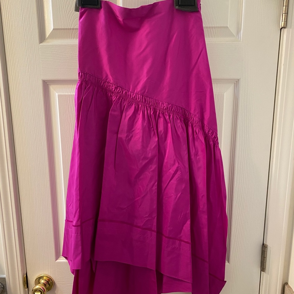 A line shirring skirt